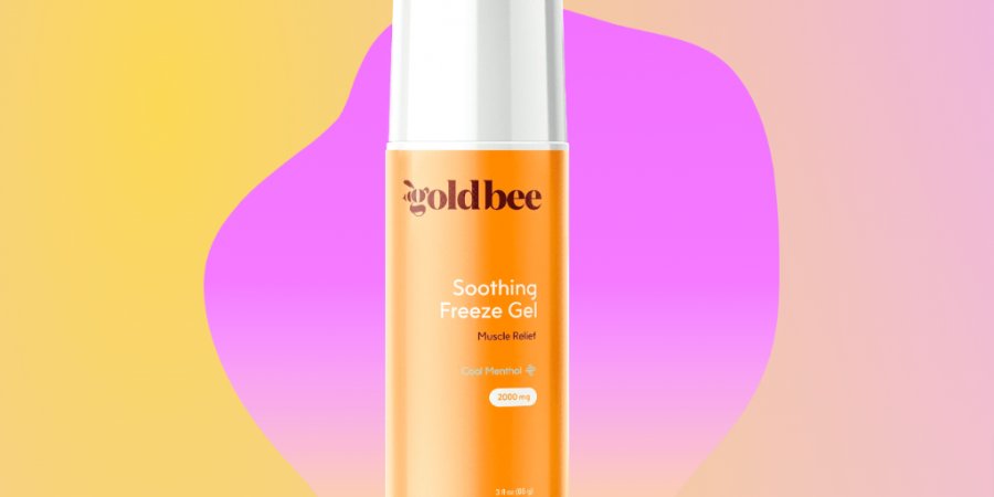CBD Roll-On for Pain: Gold Bee CBD Pain Freeze Gel