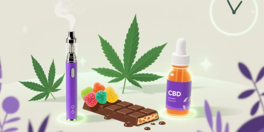 Comparing Delivery Methods: Bioavailability and Onset of Inhalation vs. Edibles vs. Tinctures for Cannabis/CBD