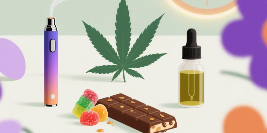 Edibles: Slow but Long-Lasting